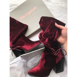 Knee-high Boots by Public Desire x Hailey Baldwin